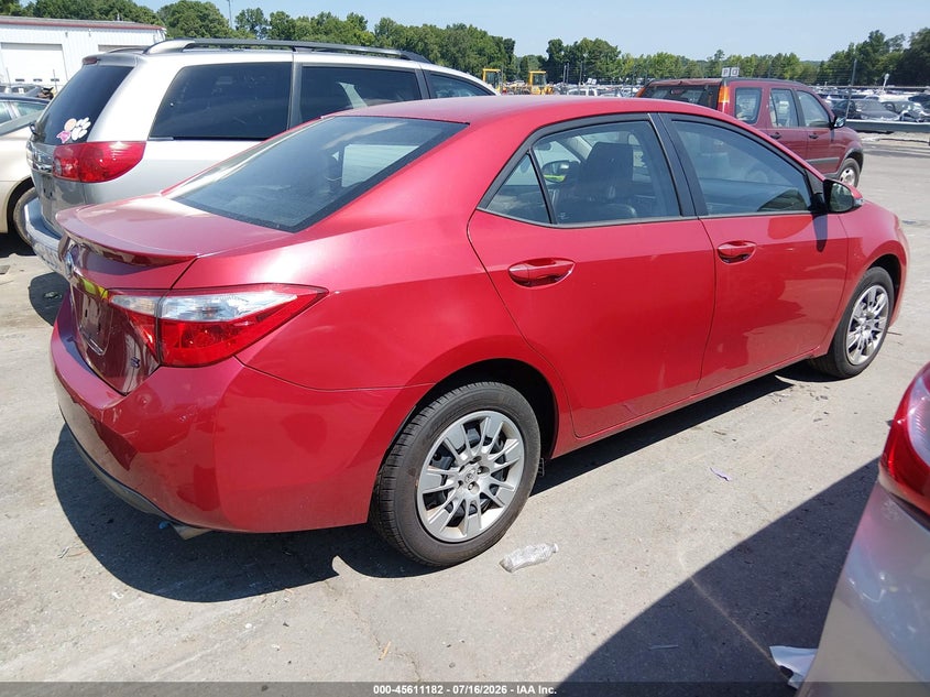 2015 Toyota Corolla VIN 5YFBURHE1FP304728 IAAI salvage auction — NORMAL WEAR, Clear (Illinois), sold $800 on 2026-07-29 (photo 4)