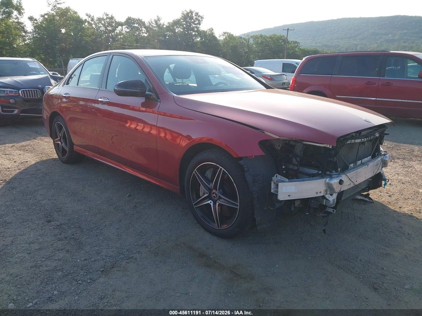 2018 Mercedes-benz E-klasse VIN WDDZF4KB5JA486303 IAAI salvage auction — FRONT END, Salvage Title, sold $7,600 on 2026-08-06 (photo 1)
