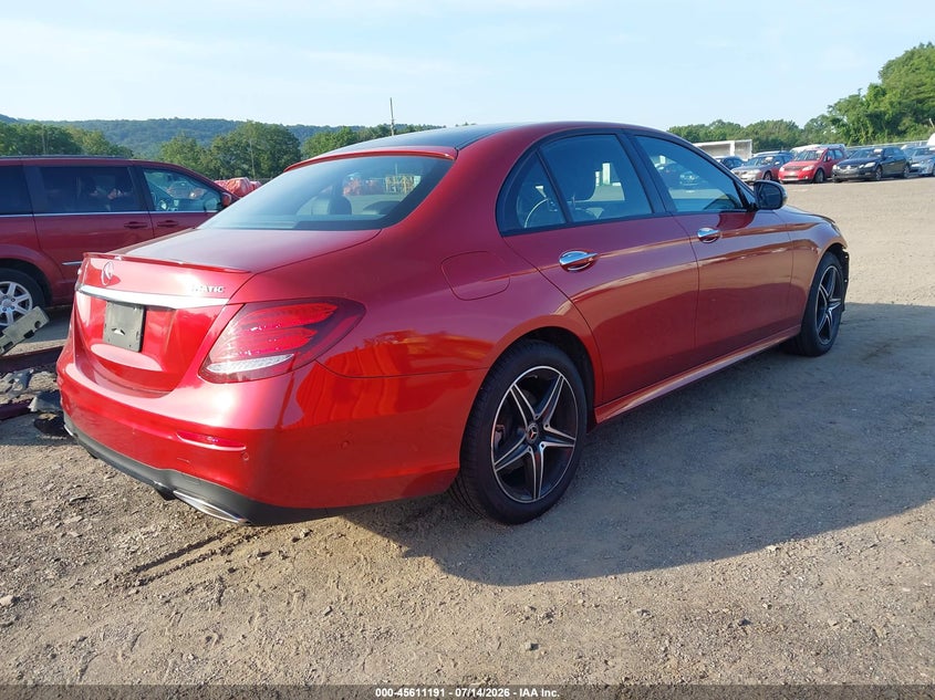 2018 Mercedes-benz E-klasse VIN WDDZF4KB5JA486303 IAAI salvage auction — FRONT END, Salvage Title, sold $7,600 on 2026-08-06 (photo 4)