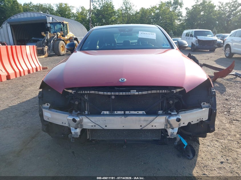 2018 Mercedes-benz E-klasse VIN WDDZF4KB5JA486303 IAAI salvage auction — FRONT END, Salvage Title, sold $7,600 on 2026-08-06 (photo 6)