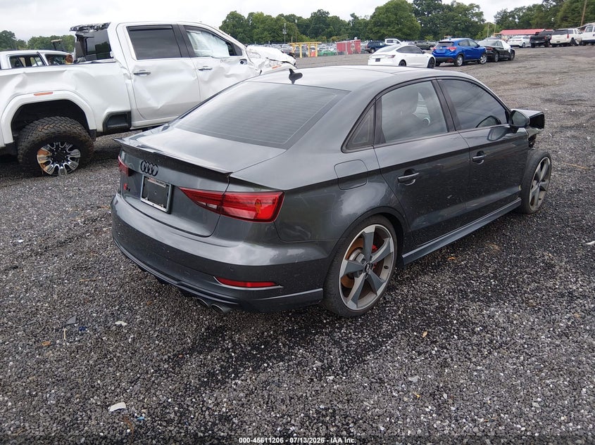 2020 Audi S3 VIN WAUE1GFF3LA012761 IAAI salvage auction — FRONT & REAR, Salvage (South Carolina), sold $10,400 on 2026-08-27 (photo 4)