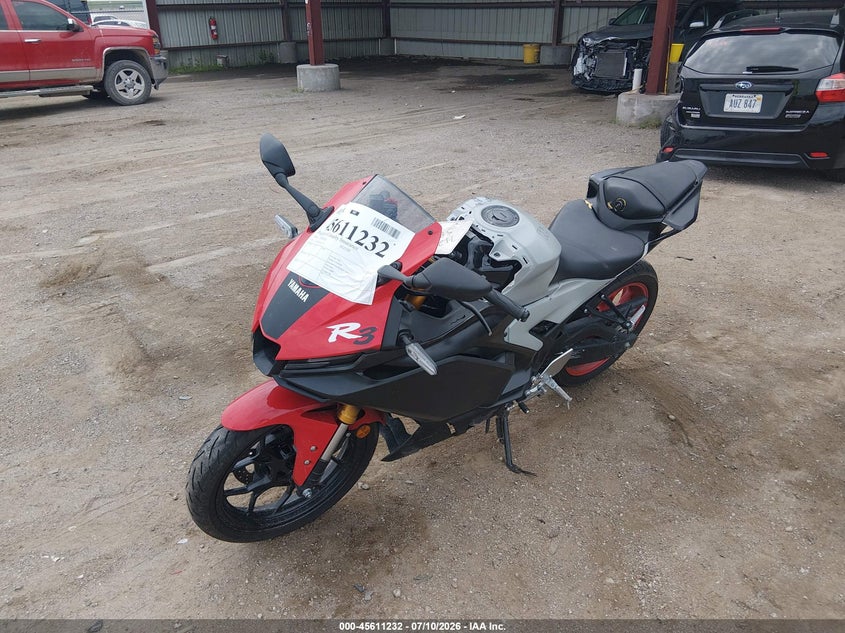 2026 Yamaha VIN MH3RH25E6TK007335 IAAI salvage auction — RIGHT REAR, Salvage Title, sold $1,200 on 2026-09-06 (photo 2)