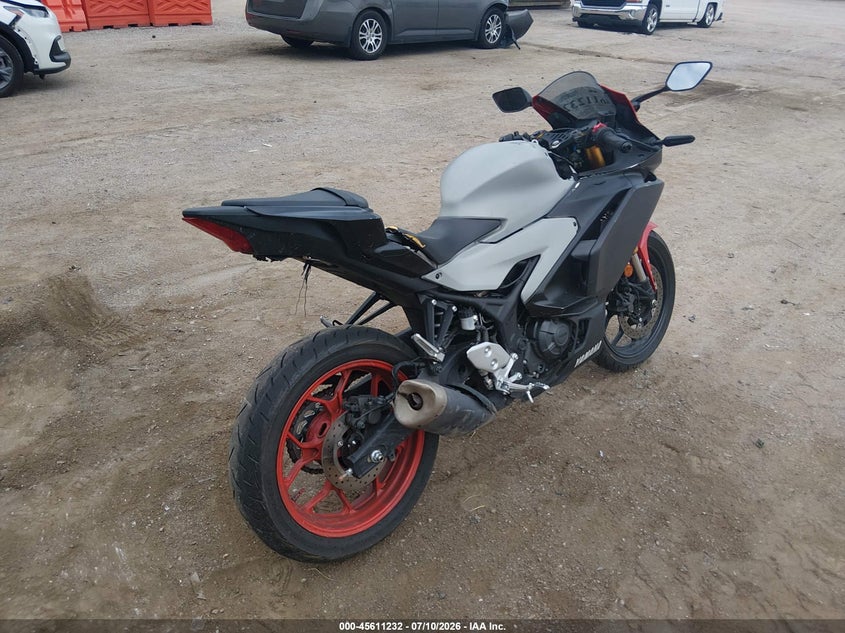 2026 Yamaha VIN MH3RH25E6TK007335 IAAI salvage auction — RIGHT REAR, Salvage Title, sold $1,200 on 2026-09-06 (photo 4)