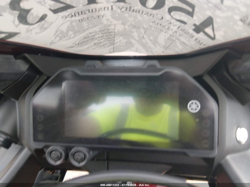 2026 Yamaha VIN MH3RH25E6TK007335 IAAI salvage auction — RIGHT REAR, Salvage Title, sold $1,200 on 2026-09-06 (photo 7)