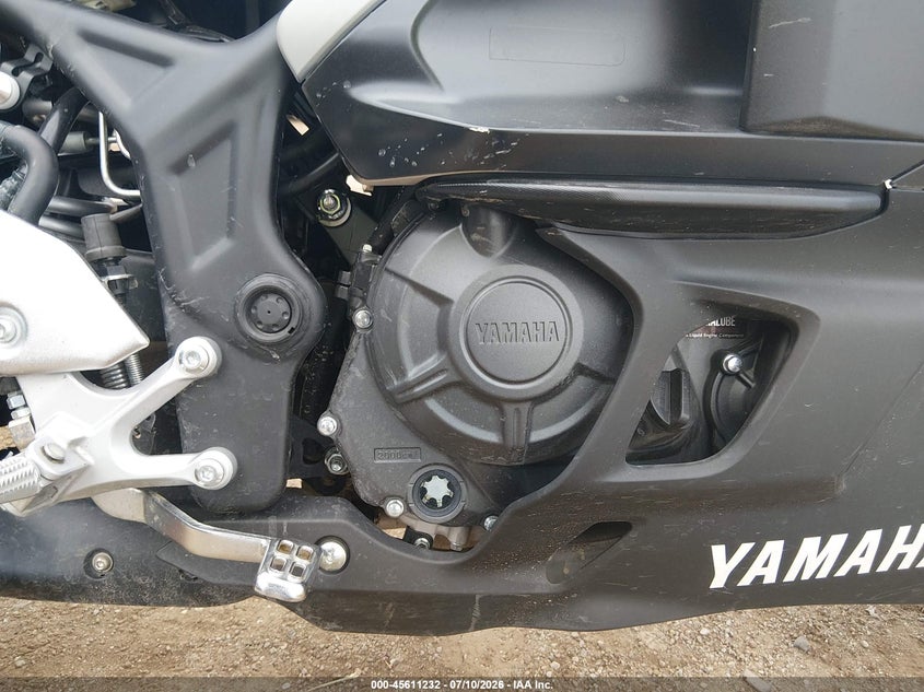 2026 Yamaha VIN MH3RH25E6TK007335 IAAI salvage auction — RIGHT REAR, Salvage Title, sold $1,200 on 2026-09-06 (photo 8)