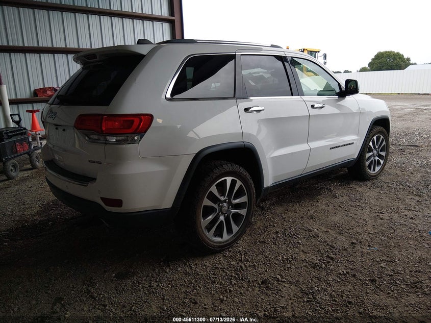 2018 Jeep Grand cherokee VIN 1C4RJEBGXJC110520 IAAI salvage auction — UNKNOWN, Clear (Louisiana), sold $2,650 on 2026-07-23 (photo 4)