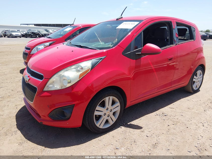 2014 Chevrolet Spark VIN KL8CD6S91EC587646 IAAI salvage auction — NORMAL WEAR, Clear-Dealer Only (Arizona), sold $550 on 2026-07-28 (photo 2)