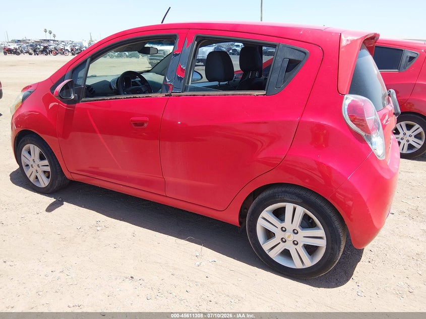 2014 Chevrolet Spark VIN KL8CD6S91EC587646 IAAI salvage auction — NORMAL WEAR, Clear-Dealer Only (Arizona), sold $550 on 2026-07-28 (photo 3)