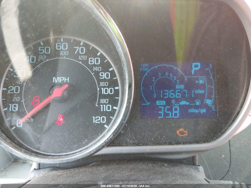 2014 Chevrolet Spark VIN KL8CD6S91EC587646 IAAI salvage auction — NORMAL WEAR, Clear-Dealer Only (Arizona), sold $550 on 2026-07-28 (photo 7)