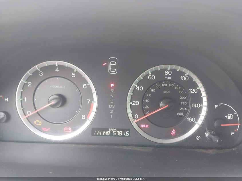 2009 Honda Accord VIN JHMCP267X9C014166 IAAI salvage auction — NORMAL WEAR, Clear - Dealer Only (California), sold $100 on 2026-07-21 (photo 7)