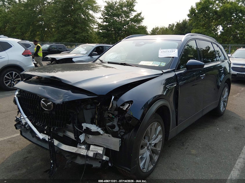 2026 Mazda Cx-90 VIN JM3KKBHDXT1361120 IAAI salvage auction — FRONT END, Salvage Title, sold $8,300 on 2026-08-31 (photo 2)
