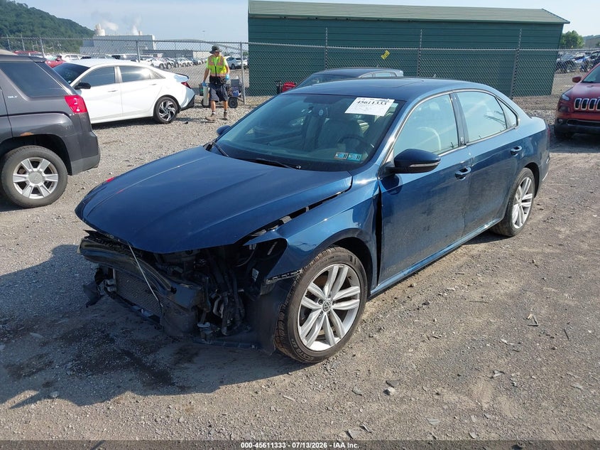2019 Volkswagen Passat VIN 1VWLA7A37KC003987 IAAI salvage auction — FRONT END, Salvage Title, sold $2,175 on 2026-08-19 (photo 2)