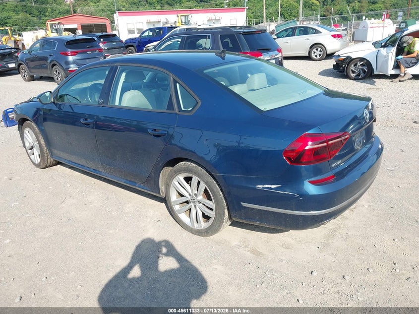 2019 Volkswagen Passat VIN 1VWLA7A37KC003987 IAAI salvage auction — FRONT END, Salvage Title, sold $2,175 on 2026-08-19 (photo 3)