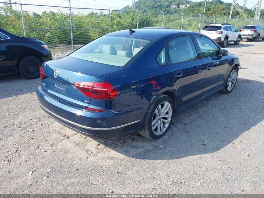 2019 Volkswagen Passat VIN 1VWLA7A37KC003987 IAAI salvage auction — FRONT END, Salvage Title, sold $2,175 on 2026-08-19 (photo 4)