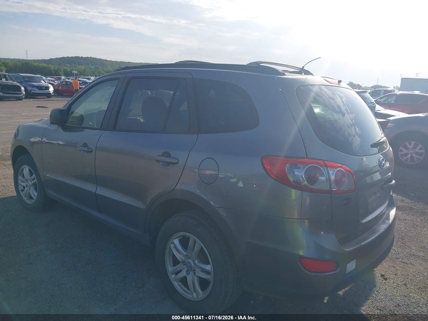 2011 Hyundai Santa fe VIN 5XYZG3AB2BG031249 IAAI salvage auction — NORMAL WEAR, Clear - Public Restricted (Oklahoma), sold $550 on 2026-07-28 (photo 3)