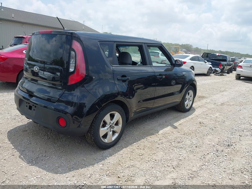 2017 Kia Soul VIN KNDJN2A2XH7503443 IAAI salvage auction — NORMAL WEAR, Salvage Title, sold $25 on 2026-07-29 (photo 4)