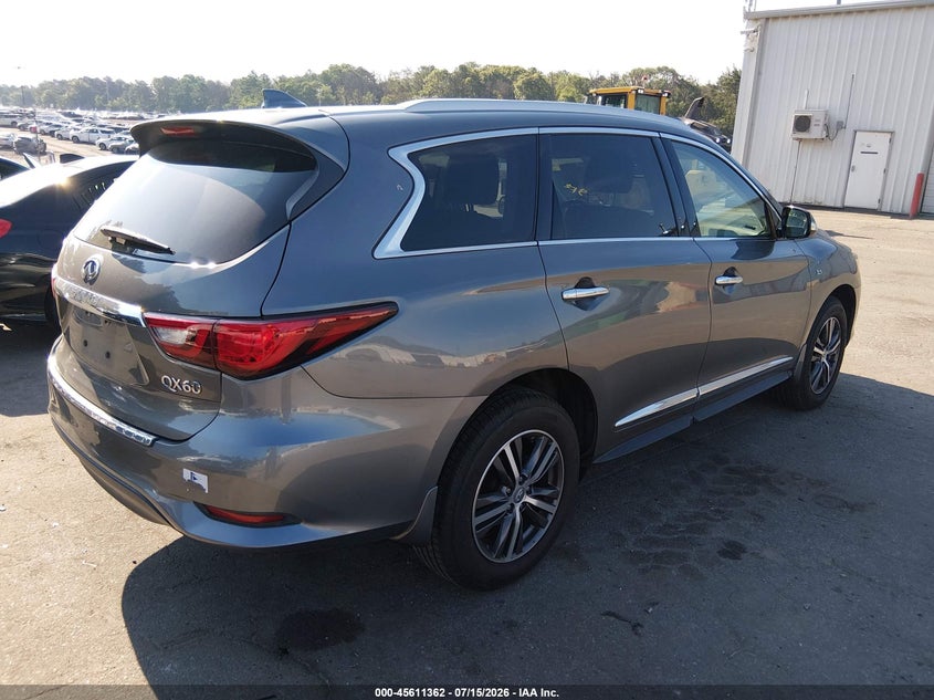 2019 Infiniti Qx60 VIN 5N1DL0MM2KC559505 IAAI salvage auction — SIDE, Mv-907A (New York), sold $3,400 on 2026-07-29 (photo 4)