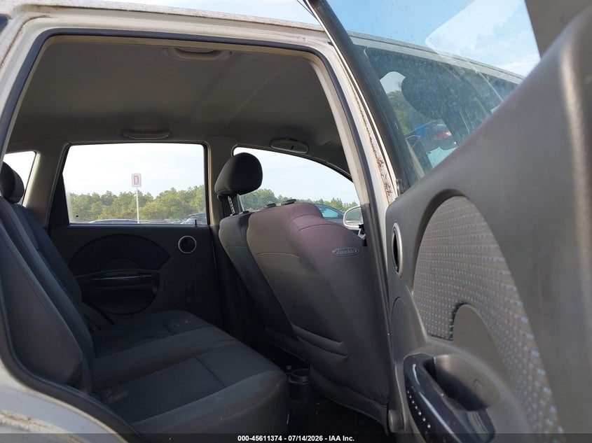 2008 Chevrolet Aveo VIN KL1TD66608B066832 IAAI salvage auction — NORMAL WEAR, Clear, sold $275 on 2026-07-23 (photo 8)