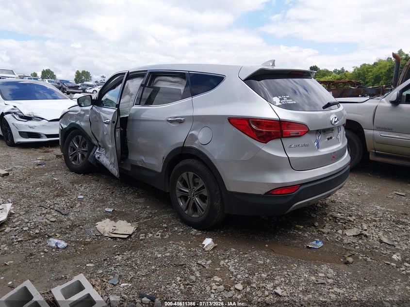 2014 Hyundai VIN 5XYZT3LB6EG146580 IAAI salvage auction — LEFT SIDE, Salvage Title, sold $1,250 on 2026-07-30 (photo 3)