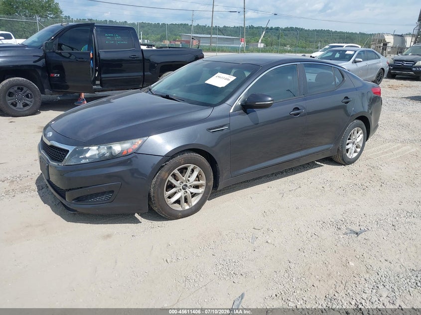 2011 Kia Optima VIN KNAGM4A79B5170446 IAAI salvage auction — NORMAL WEAR, Clear (North Carolina), sold $475 on 2026-07-31 (photo 2)