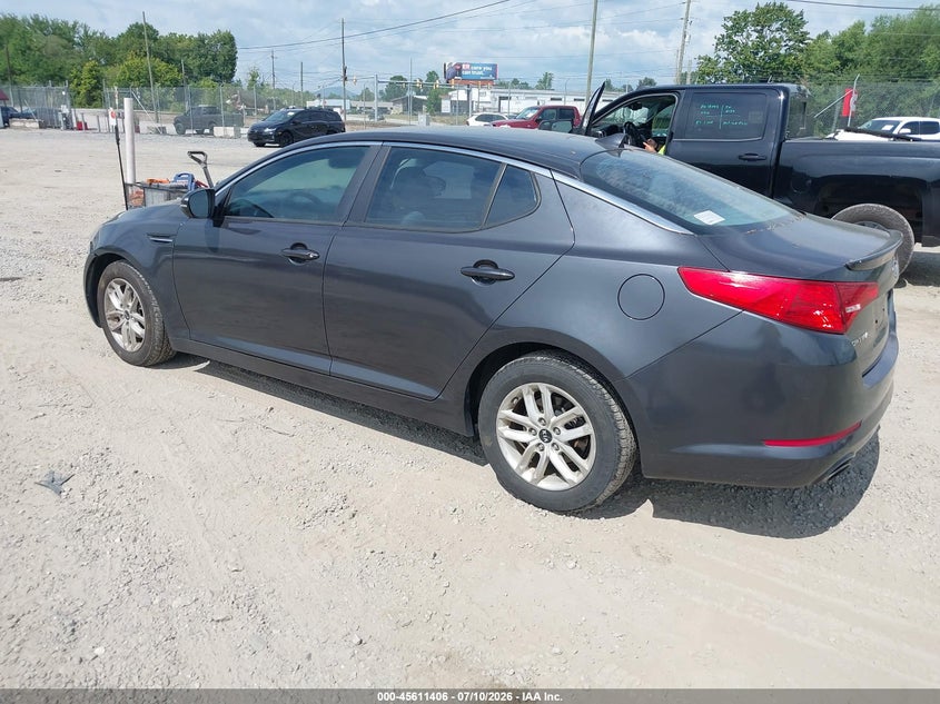 2011 Kia Optima VIN KNAGM4A79B5170446 IAAI salvage auction — NORMAL WEAR, Clear (North Carolina), sold $475 on 2026-07-31 (photo 3)