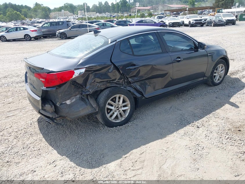 2011 Kia Optima VIN KNAGM4A79B5170446 IAAI salvage auction — NORMAL WEAR, Clear (North Carolina), sold $475 on 2026-07-31 (photo 4)