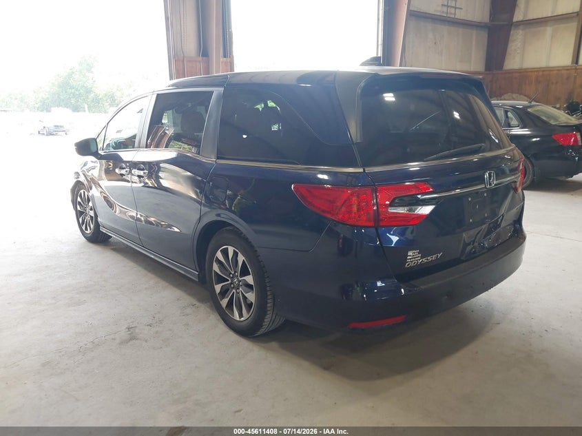2022 Honda Odyssey VIN 5FNRL6H77NB020192 IAAI salvage auction — LEFT FRONT, Salvage Title, sold $7,800 on 2026-07-29 (photo 3)