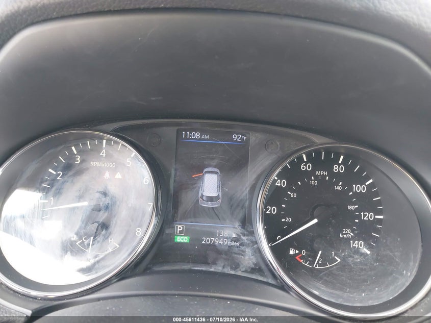 2018 Nissan Rogue VIN KNMAT2MT0JP503080 IAAI salvage auction — NORMAL WEAR, Salvage Title, sold $4,500 on 2026-07-25 (photo 7)