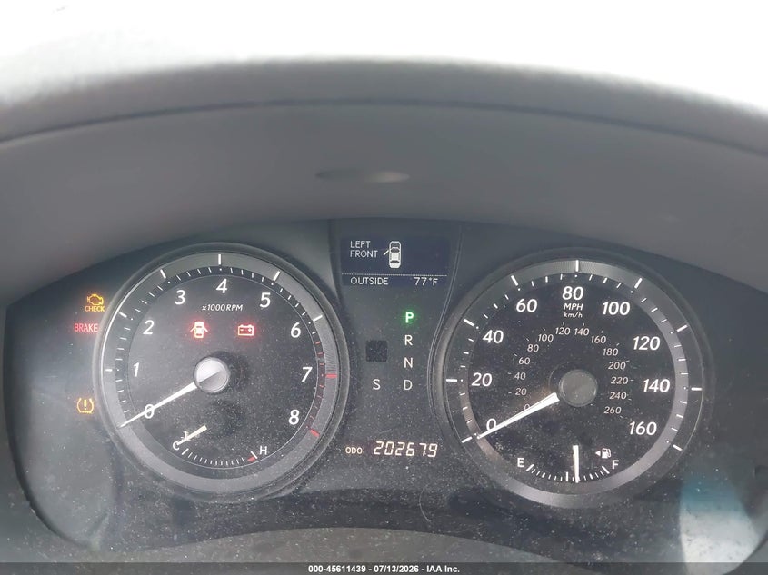 2009 Lexus Es 350 VIN JTHBJ46G692310929 IAAI salvage auction — NORMAL WEAR, Clear (Florida), sold $450 on 2026-07-28 (photo 7)