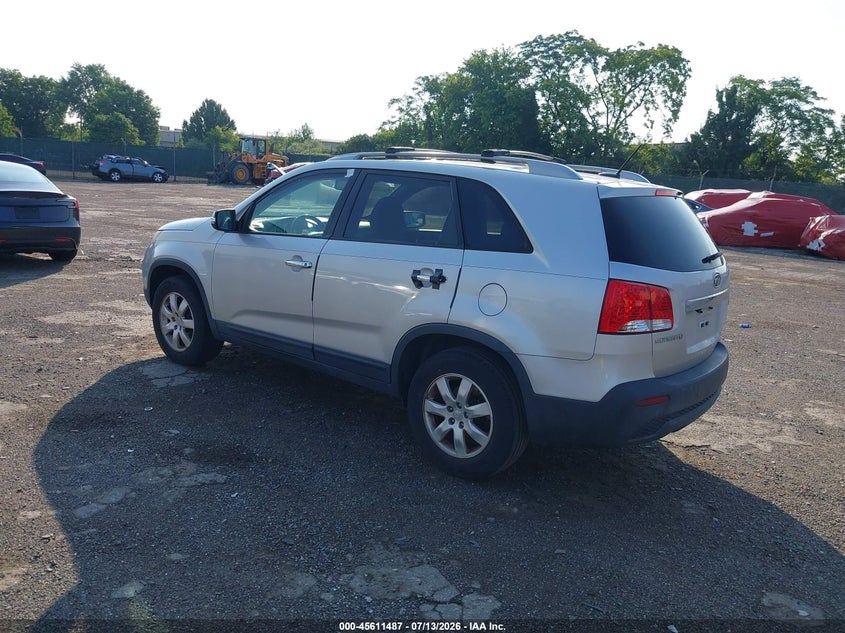 2011 Kia Sorento VIN 5XYKT3A12BG170429 IAAI salvage auction — NORMAL WEAR, Clear (Pennsylvania), sold $1,000 on 2026-07-17 (photo 3)