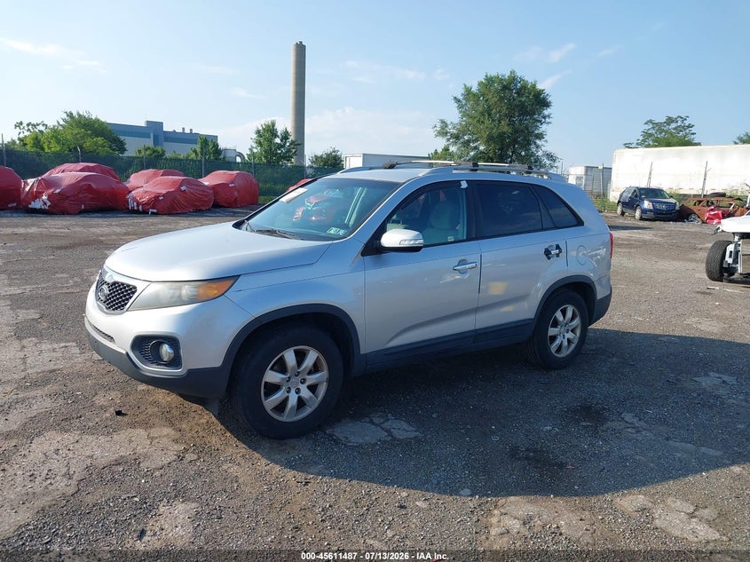 2011 Kia Sorento VIN 5XYKT3A12BG170429 IAAI salvage auction — NORMAL WEAR, Clear (Pennsylvania), sold $1,000 on 2026-07-17 (photo 6)