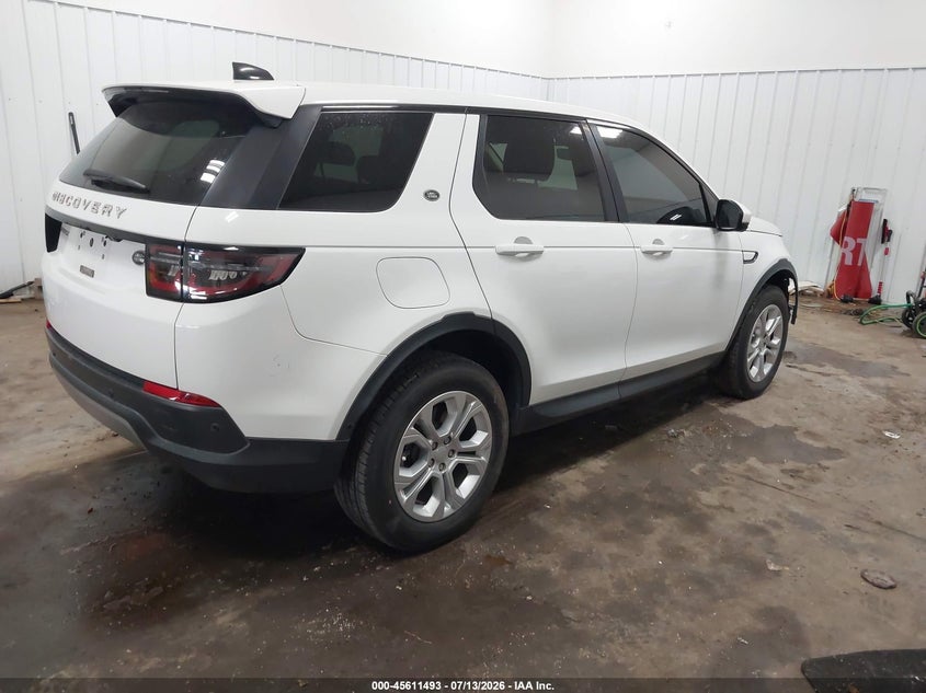 2021 Land rover Discovery sport VIN SALCJ2FXXMH899346 IAAI salvage auction — FRONT END, Regular (South Dakota), sold $4,650 on 2026-08-25 (photo 4)