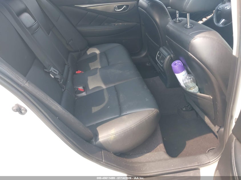 2015 Infiniti Q50 VIN JN1BV7AR4FM421529 IAAI salvage auction — REAR END, Salvage Title, sold $1,050 on 2026-07-28 (photo 8)