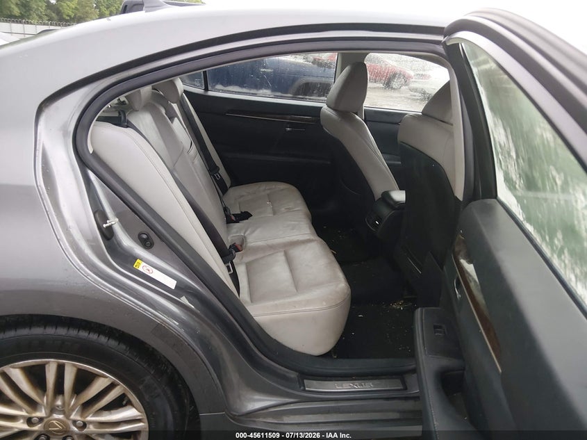 2013 Lexus ES VIN JTHBK1GG9D2080239 IAAI salvage auction — NORMAL WEAR, Clear (Georgia), sold $1,450 on 2026-07-23 (photo 8)