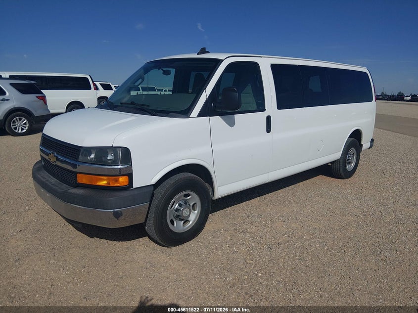 2016 Chevrolet Express 3500 VIN 1GAZGPFG8G1292655 IAAI salvage auction — NORMAL WEAR, Sf97 (Texas), sold $9,900 on 2026-09-02 (photo 2)