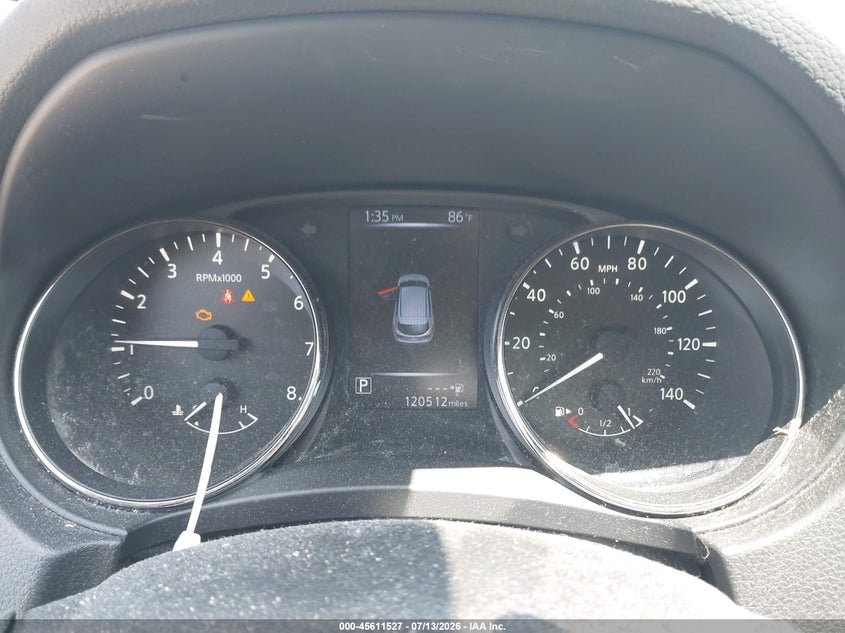 2017 Nissan Rogue VIN JN1BJ1CP5HW007641 IAAI salvage auction — NORMAL WEAR, Clear (Maryland), sold $2,025 on 2026-07-28 (photo 7)