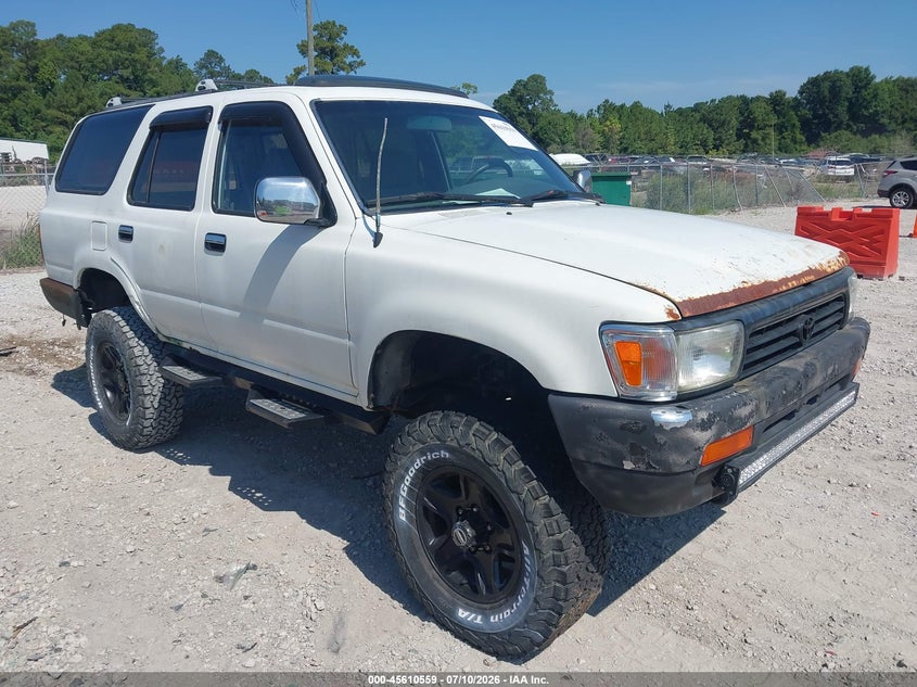 1995 Toyota 4runner VIN JT3VN39W4S8079262 IAAI salvage auction — NORMAL WEAR, Clear-Dealer Only (North Carolina), sold $25 on 2026-07-21 (photo 1)