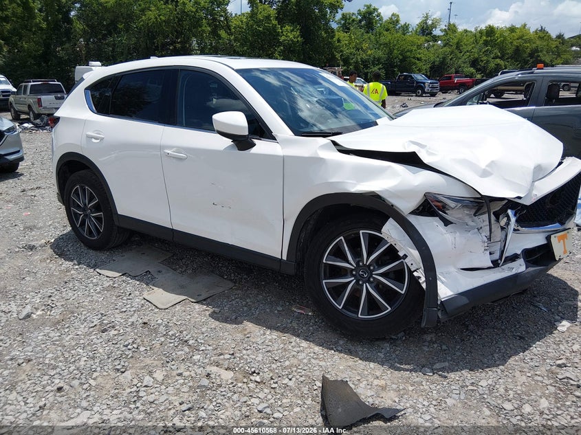 2018 Mazda Cx-5 VIN JM3KFBDM2J0309316 IAAI salvage auction — FRONT END, Wait Title, sold $3,250 on 2026-08-02 (photo 1)