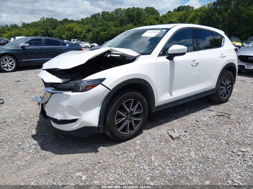 2018 Mazda Cx-5 VIN JM3KFBDM2J0309316 IAAI salvage auction — FRONT END, Wait Title, sold $3,250 on 2026-08-02 (photo 2)