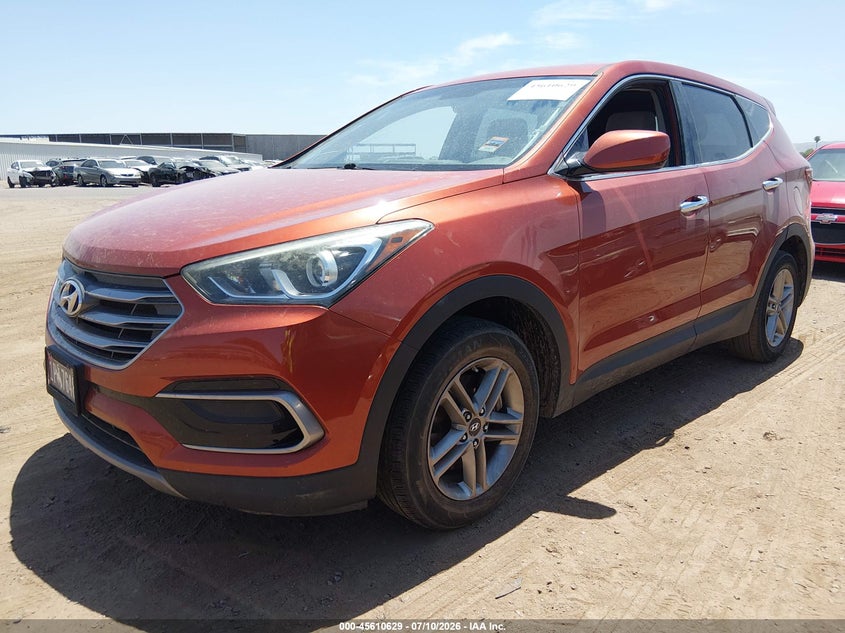 2017 Hyundai Santa fe VIN 5XYZTDLB6HG459459 IAAI salvage auction — NORMAL WEAR, Clear-Dealer Only (Arizona), sold $3,150 on 2026-07-28 (photo 2)
