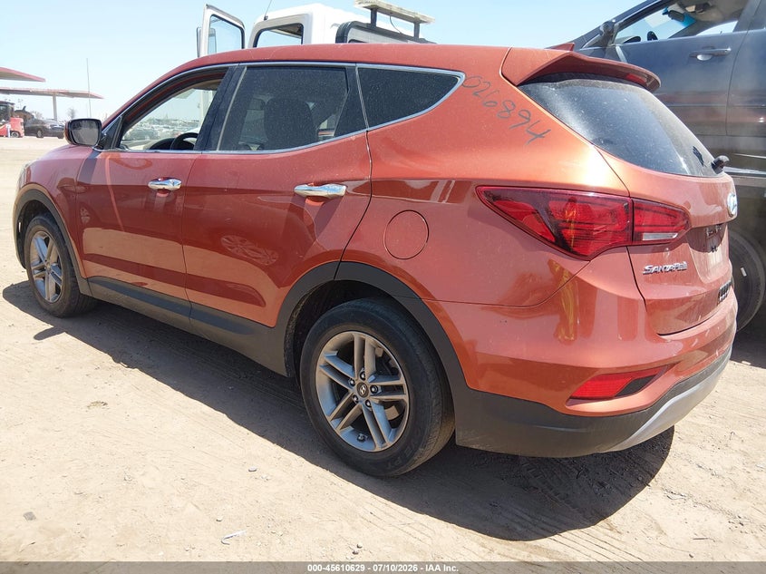 2017 Hyundai Santa fe VIN 5XYZTDLB6HG459459 IAAI salvage auction — NORMAL WEAR, Clear-Dealer Only (Arizona), sold $3,150 on 2026-07-28 (photo 3)