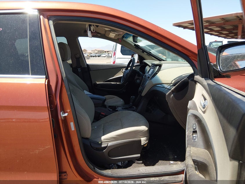 2017 Hyundai Santa fe VIN 5XYZTDLB6HG459459 IAAI salvage auction — NORMAL WEAR, Clear-Dealer Only (Arizona), sold $3,150 on 2026-07-28 (photo 5)