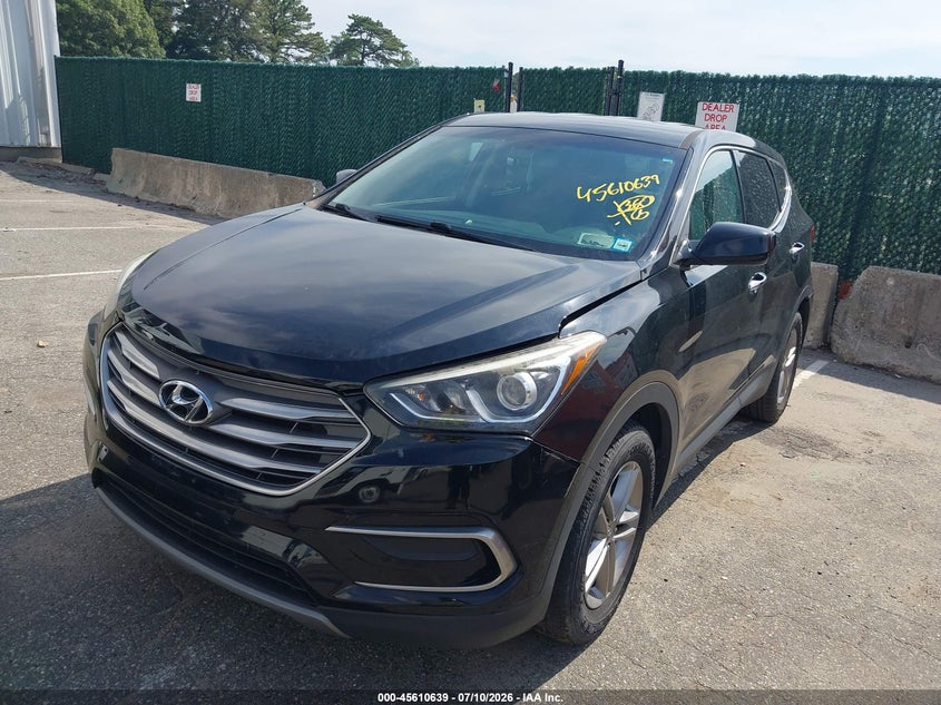 2017 Hyundai Santa fe VIN 5XYZT3LB6HG436712 IAAI salvage auction — REAR END, Clear (New York), sold $25 on 2026-07-21 (photo 2)