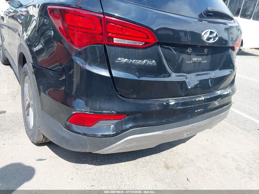 2017 Hyundai Santa fe VIN 5XYZT3LB6HG436712 IAAI salvage auction — REAR END, Clear (New York), sold $25 on 2026-07-21 (photo 6)