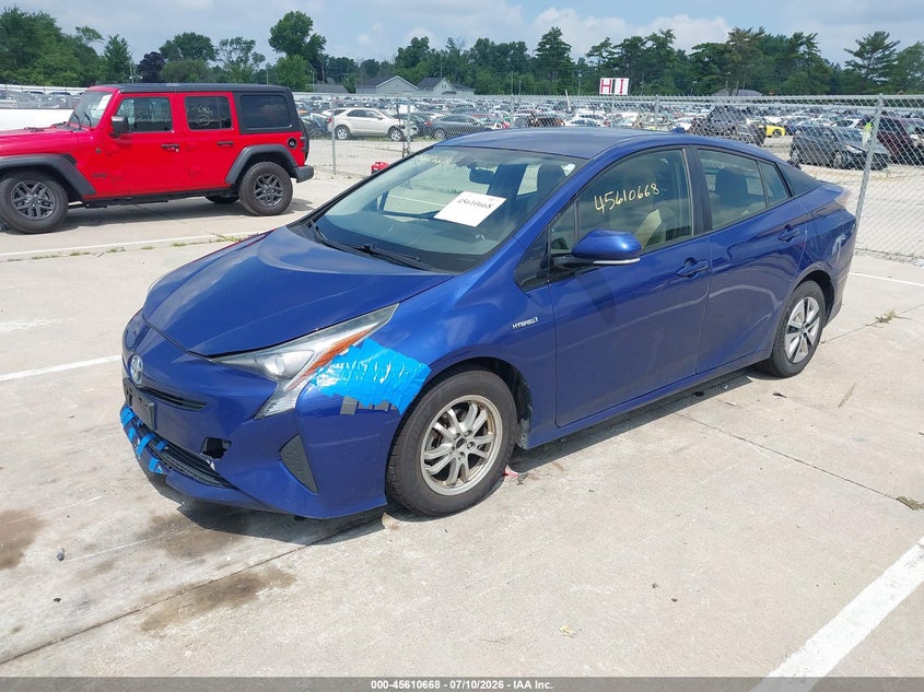2016 Toyota Prius VIN JTDKARFU4G3509215 IAAI salvage auction — NORMAL WEAR, Clear (Indiana), sold $1,875 on 2026-07-24 (photo 2)