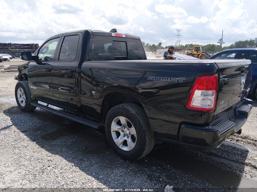 2021 Ram 1500 VIN 1C6SRFBTXMN799360 IAAI salvage auction — FRONT END, Salvage Title, sold $8,100 on 2026-08-20 (photo 3)