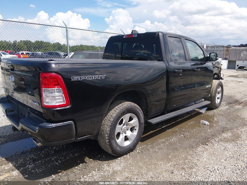 2021 Ram 1500 VIN 1C6SRFBTXMN799360 IAAI salvage auction — FRONT END, Salvage Title, sold $8,100 on 2026-08-20 (photo 4)