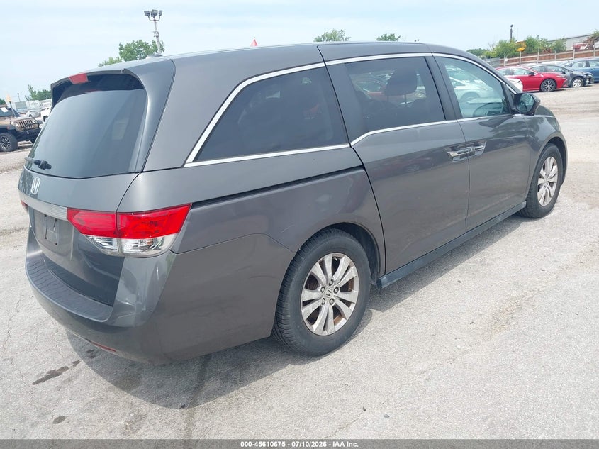 2014 Honda Odyssey VIN 5FNRL5H65EB020533 IAAI salvage auction — NORMAL WEAR, Clear (Illinois), sold $1,450 on 2026-07-27 (photo 4)