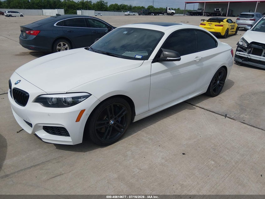 2018 BMW 2er VIN WBA2J5C52JVC07472 IAAI salvage auction — RIGHT SIDE, Original (Texas), sold $12,950 on 2026-09-04 (photo 2)