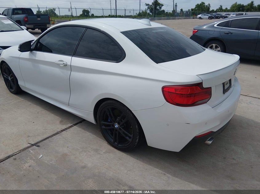 2018 BMW 2er VIN WBA2J5C52JVC07472 IAAI salvage auction — RIGHT SIDE, Original (Texas), sold $12,950 on 2026-09-04 (photo 3)